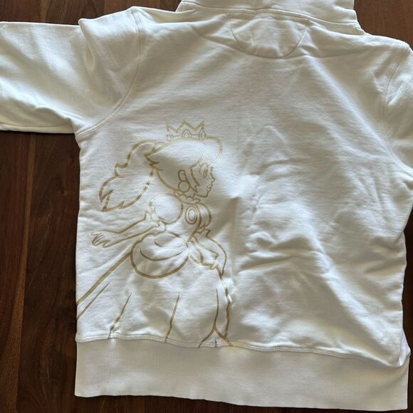 Nintendo Princess Peach Cream Zip-Up Hoodie - Picture 5 of 7